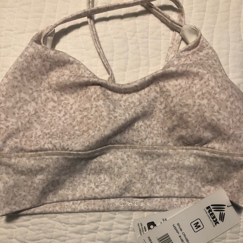 NWT RBX sports bra size M